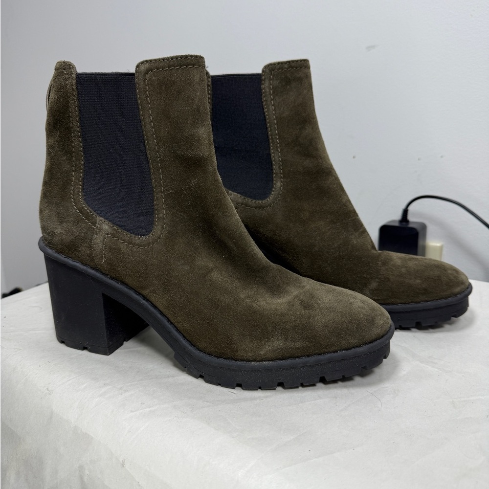 Vince Henderson Water Repellant Heeled Chelsea Boot 8.5M - Picture 2 of 11